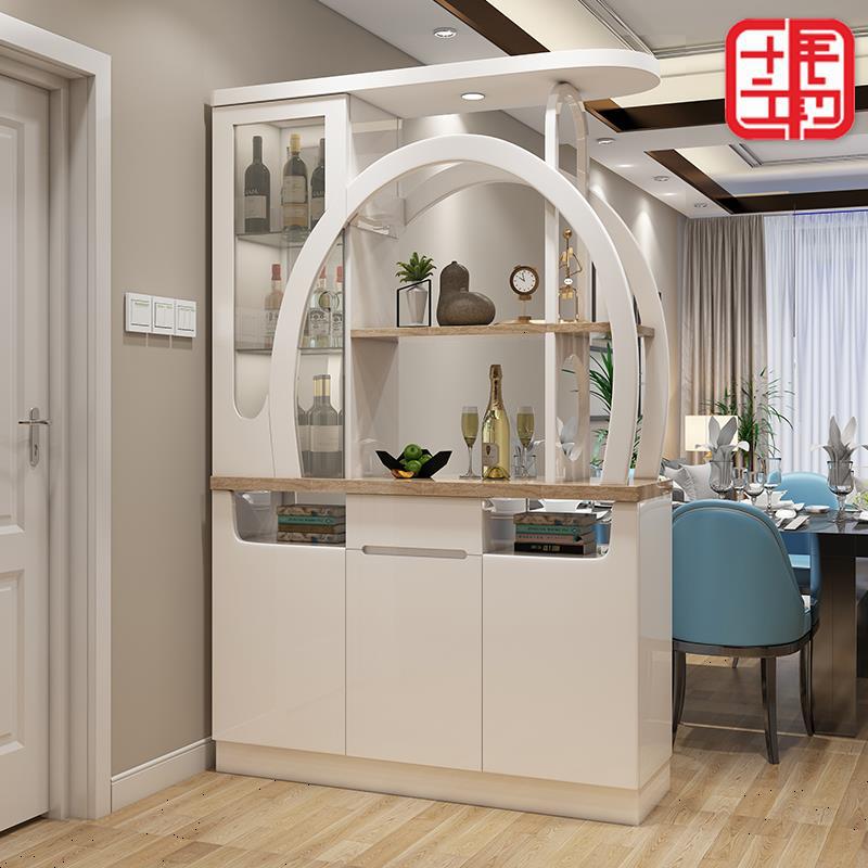 modern Entrance Partition cabinet Simplicity Foyer Between the Cabinet Office a living room Wine cabinet Shoe cabinet screen Curio Two-sided Lockers