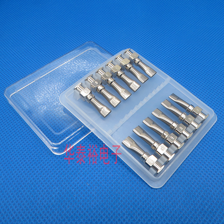 1/2英寸不锈钢点胶针头/扁口扁咀针咀/扁头金属点胶机针筒咀针头