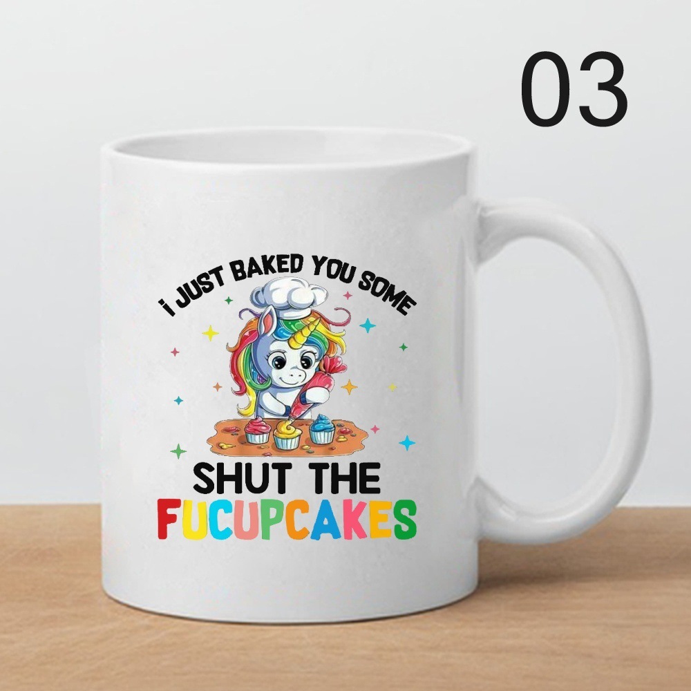 wish热卖 独角兽系列coffee马克杯 可来图定制一件代发|ms