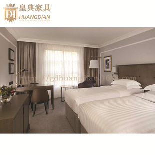 Foshan Manufacturer Can Be Customized with Pictures, Star Hotel Suite Furniture, Hotel Room Panel Solid Wood Furniture TF55
