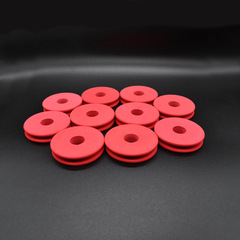 紅色漁具泡沫主線圈 60毫米直徑 魚線軸垂釣用品高密度繞線圈