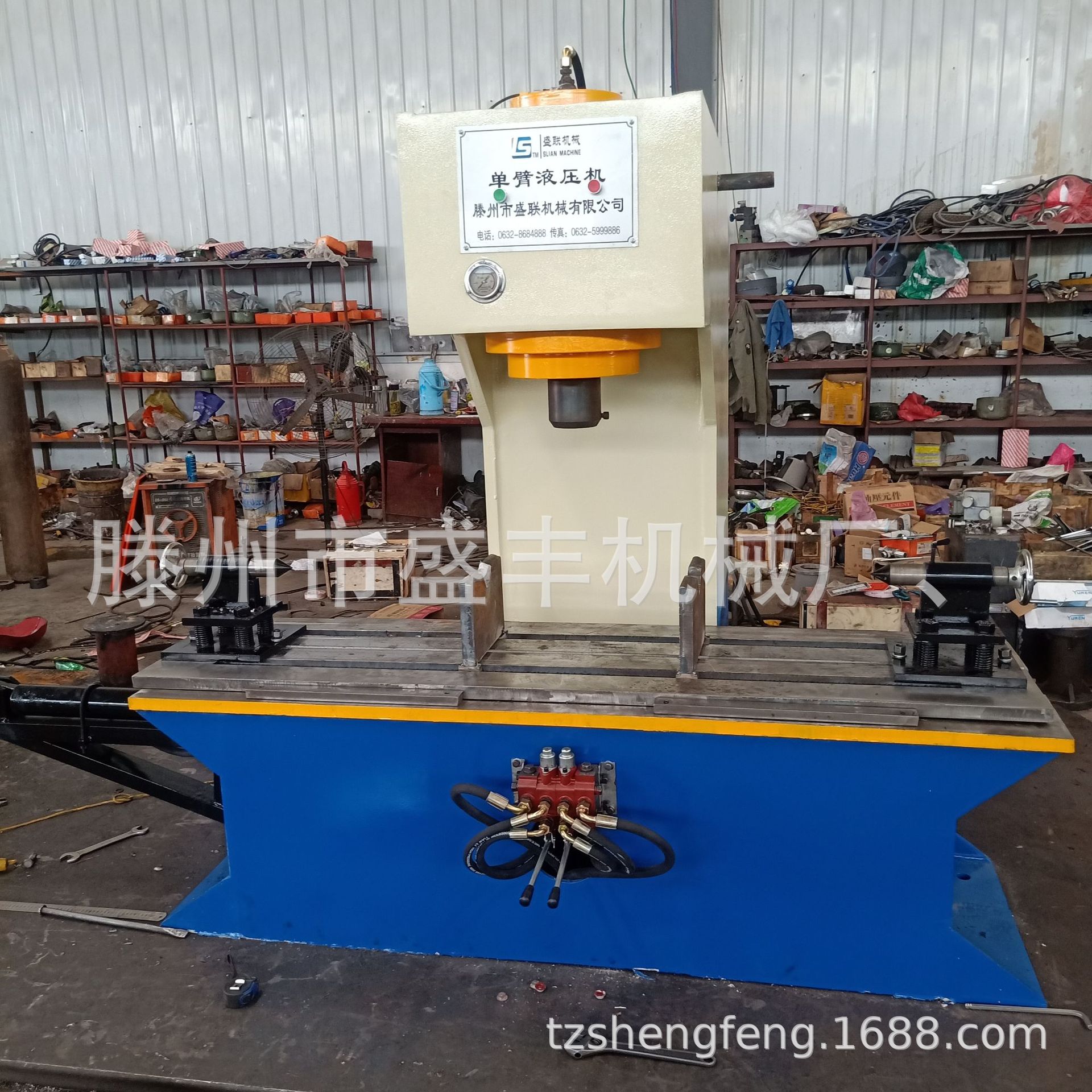 现货100吨校直液压机 圆钢校正液压机 150吨单臂液压机