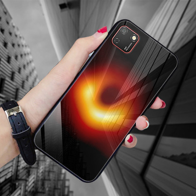 跨境华为Y5P手机壳创意全包防摔华为Y6P玻璃手机壳来图定制批发厂