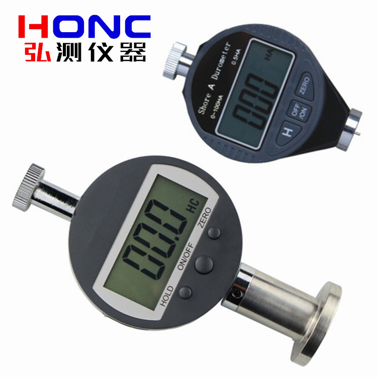 LXS-C型 数显型邵氏硬度计便携式手持袖珍微孔塑料指针上海弘测