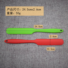 Thickened all-in-one long silicone spatula avocado sauce whisking knife cream spreading knife cake baking spatula