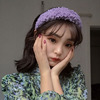 Plush cute headband, universal hair accessory, Korean style, new collection, internet celebrity