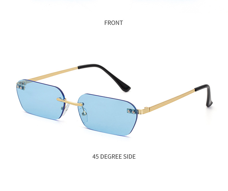 Wholesale Fashion Rimless Sunglasses display picture 11