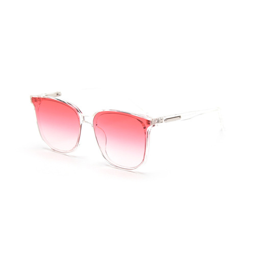 TR19161 Korean Version Large Frame Plain Nylon Sunglasses for Couples, Men and Women, Ink Sunglasses for Instagram Influencers and Selfies