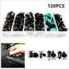 box-packed 120pcs automobile Door lining Bumper Fender Fastener Plastic Screw rivet fixed Buckle