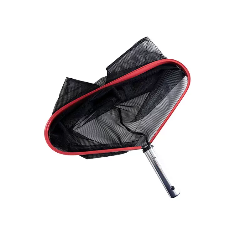 游泳池深水捞叶网铝制手柄鱼池温泉捞叶网打捞垃圾树叶 撇渣器