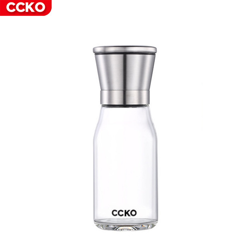 CCKO pepper grinder 304 stainless steel manual pepper powder black pepper grinding bottle seasoning jar