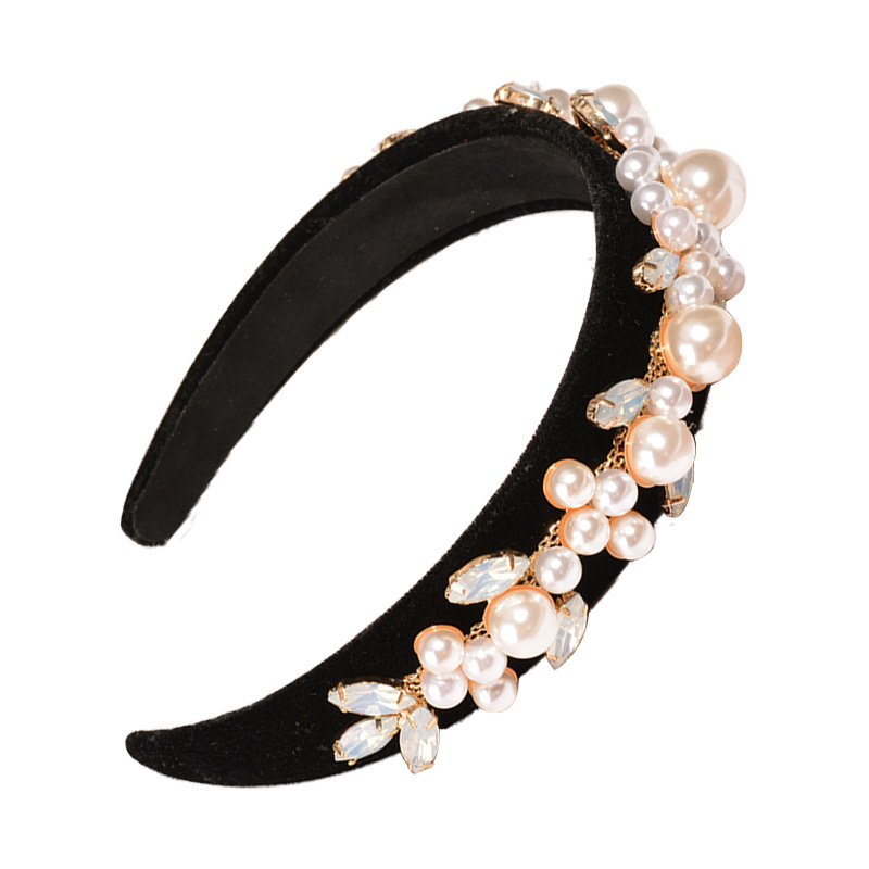 Retro Pearl Headband display picture 4