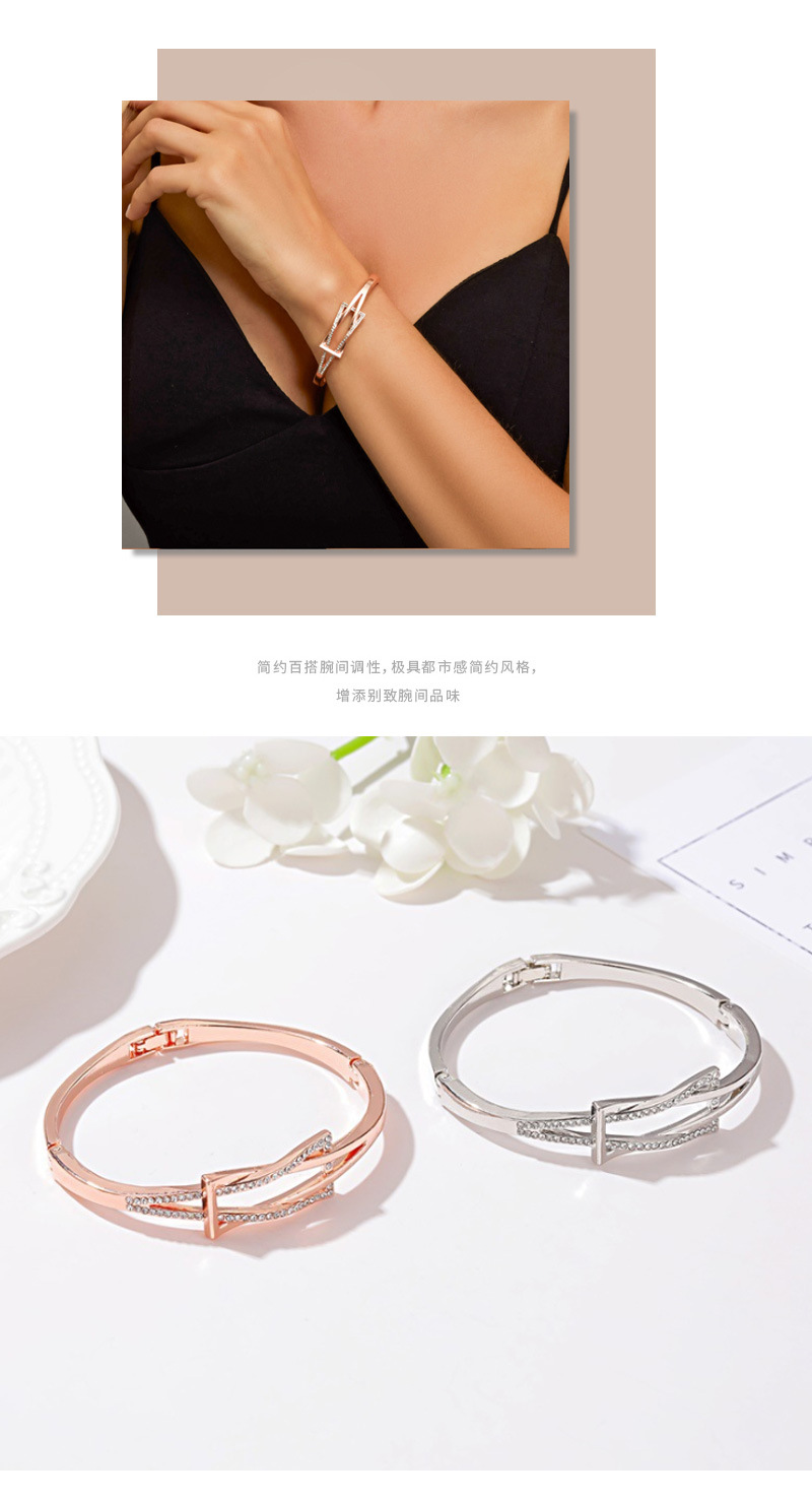 Mode corenne meilleure vente bracelet temprament amour sauvage bracelet gomtrique montre de mode en grospicture5