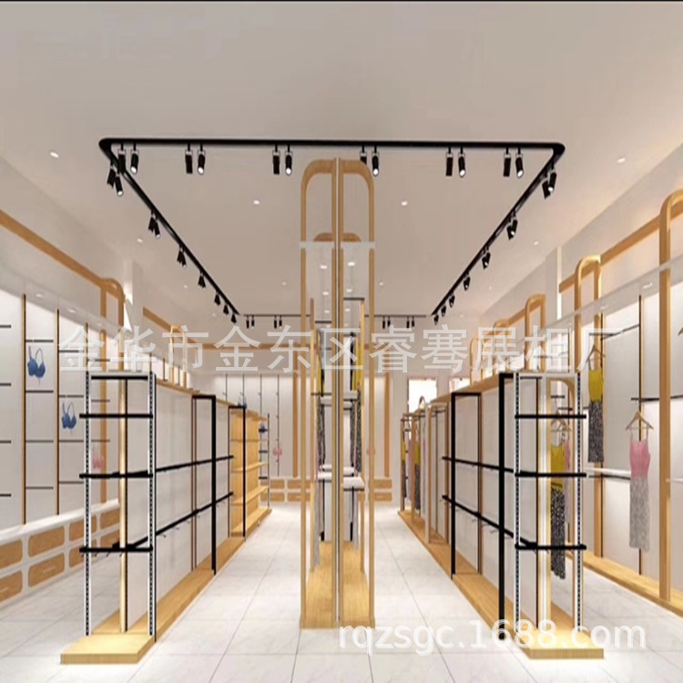 圆形展示柜 展示柜 产品 金属 展示柜货架 服装店展示柜工厂制作