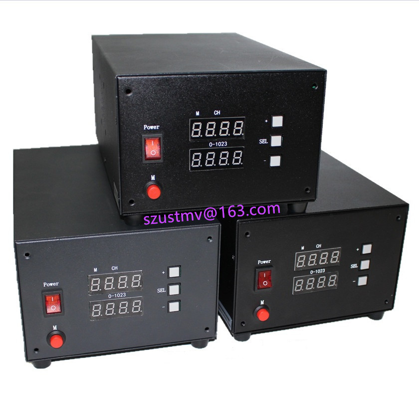 工业机器视觉检测设备用LED光源控制器恒流电源无闪烁切换外触发