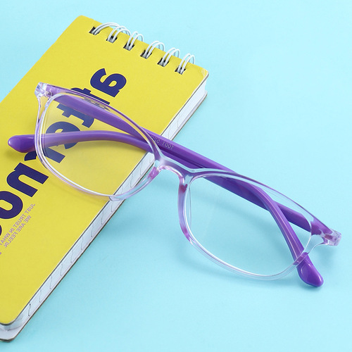 Teenagers multi-color full frame candy color mobile phone glasses round mobile phone anti-blue light fashionable lightweight children's glasses