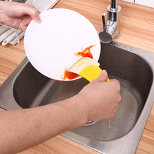 日本KM軟膠刮刀鍋盤清潔刮廚房烘焙奶油塗抹刀抹醬刀食品級耐高溫