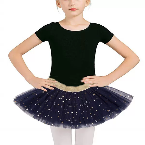 Little Girl Tulle Tutu Layered Sparkling Star Princess Tutu
