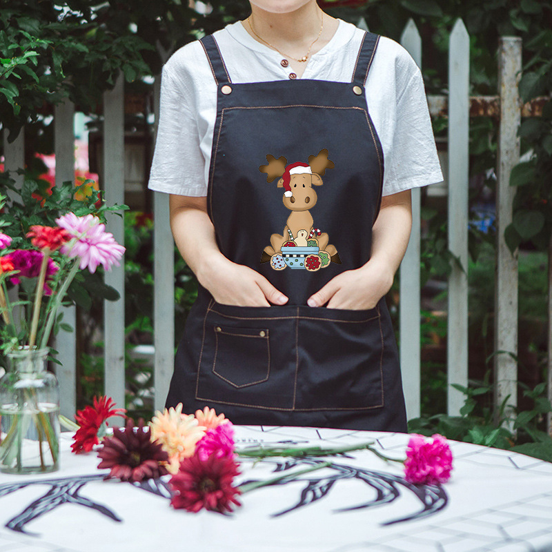 Lienzo pintura al óleo delantal mujer adulto moda coreana lindo arte estudiante pintura ropa antiincrustante ropa de trabajo imprimible