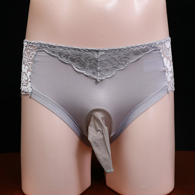 Men's Lace Inner Belt jj Set Sexy Silk Stockings Underwear Ultra-thin Breathable Summer Full Transparent Briefs Men's Lace Inner Belt jj Set Sexy Silk Stockings Underwear Ultra-thin Breathable Summer Full Transparent Briefs