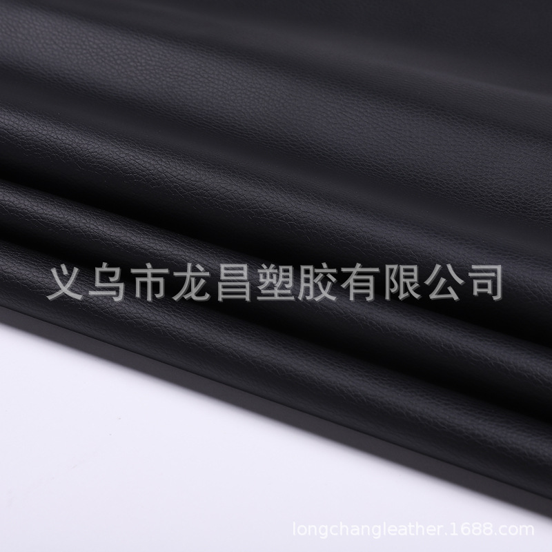 Wear-resistant and scratch-resistant, lychee patterned semi-PU saddle leather, four-sided elastic seat cushion sofa leather, car and yacht fabric pic 5