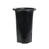 Plastic flowerpot, breathable black resin, orchid