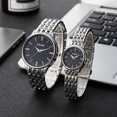 工厂直销 潮牌手表 石英表 夏季电商爆款手表女促销表 飞沃情侣表