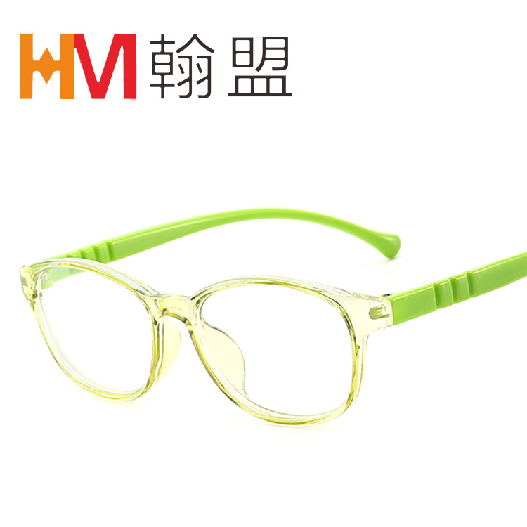 Translucent green frame green legs