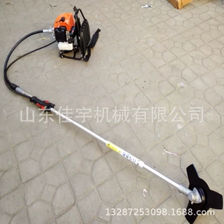 背负式草坪打草机茶树修剪机 开荒开沟除草打草松土割灌机