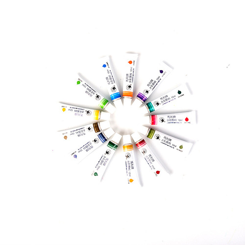 Marley watercolor single pigment 21 watercolor pigment 24 colors 12ml single color watercolor paint aluminum tube