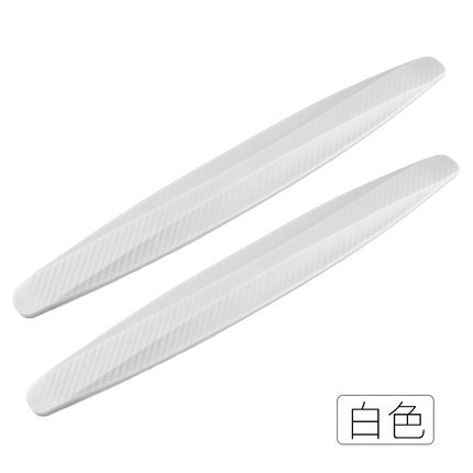 Pegatinas decorativas para parachoques del coche pala delantera y trasera tira antiarañazos tira adhesiva anticolisión suministros de modificación de cuerpo universal