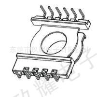 玖耀电子变压器骨架BOBBIN  EQ30  5+6工厂直销来样定制