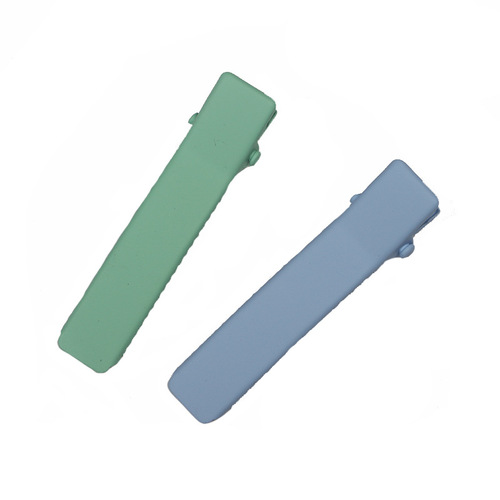 4.9cm Matte Color Korean Style Solid Color Hair Clip for Women, Fresh and Minimalist, Sweet Girl Duckbill Clip