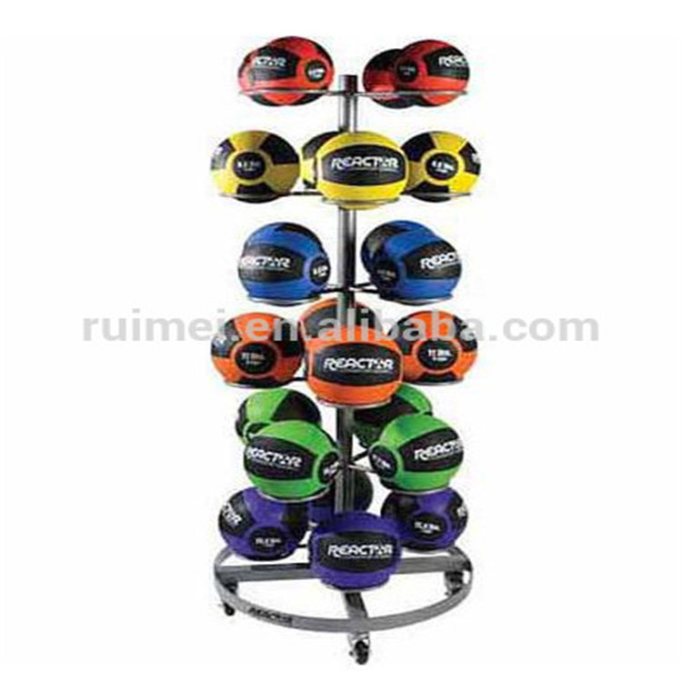 厂家定制 体育用品球类展示架 篮球足球货架陈列架 各种球类托架