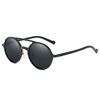 Retro sunglasses, men's classic glasses solar-powered, wholesale