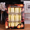 LED electronic candle high -capacity simulation plastic wave mouth hotel senior club table setting atmosphere candle