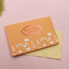 Chinese style Packaging Wipe cloth 7*10 Suede Gold and Silver Jewelry maintain Cleaning cloth direct deal