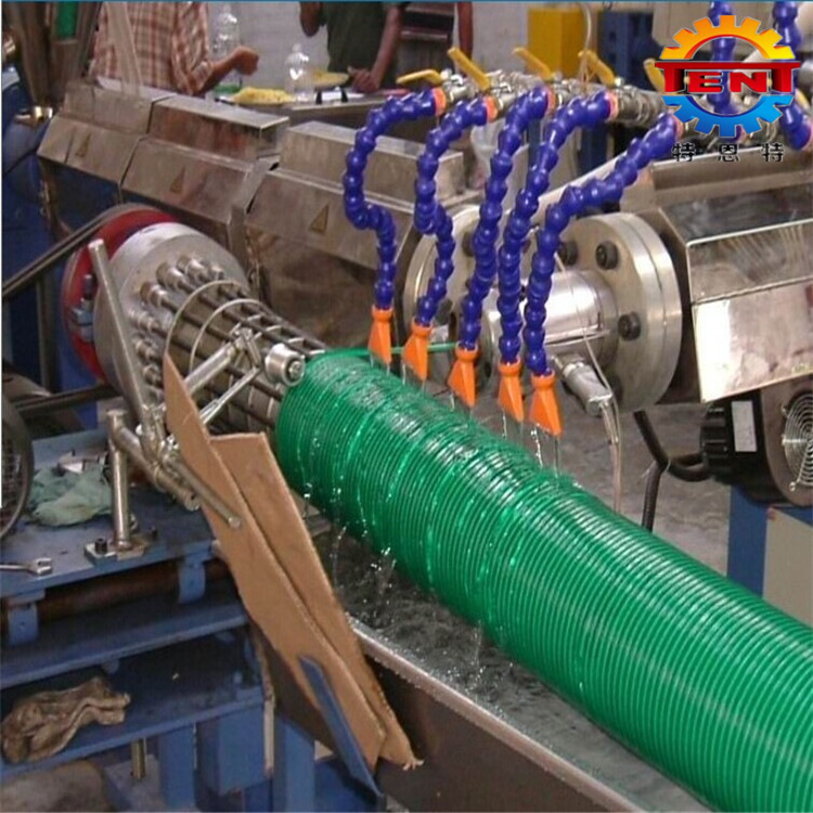 青岛TENT/配套螺旋管牛筋管波纹管生产设备服务/厂家直销塑料挤出