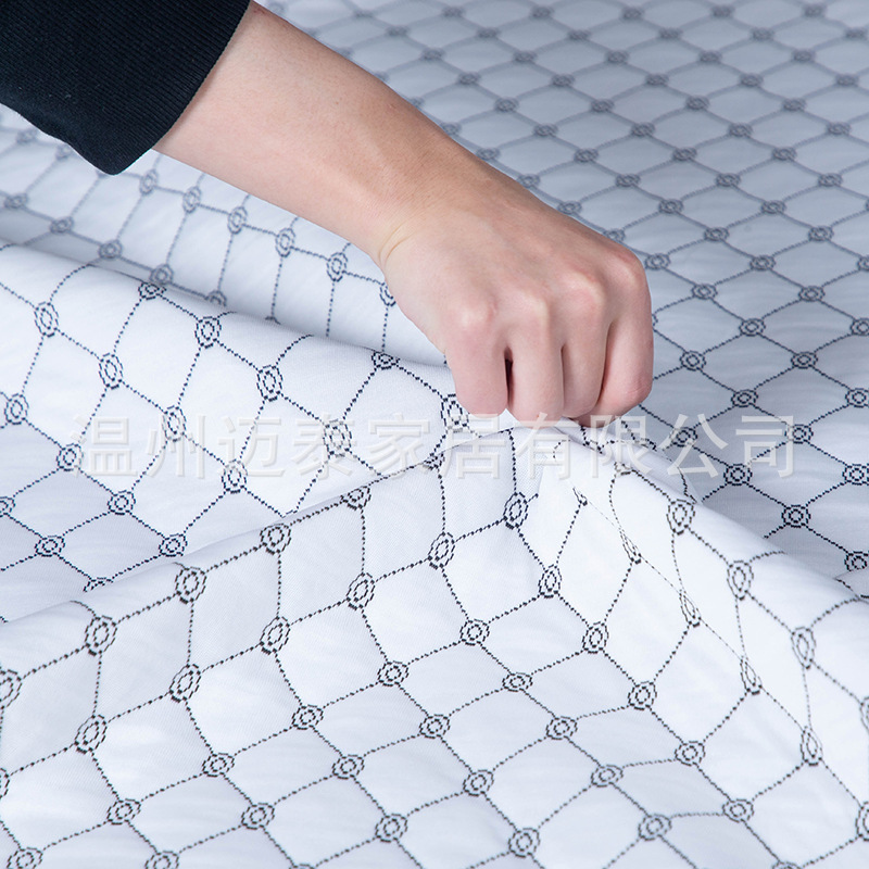 Latex Mattress Protector Jacket Simmons Bed Cover Padded Bed Cover Bed Skirt with Zipper Removable and Washable