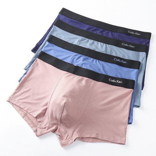 [Individual Pack] Graphene Antibacterial Modal Men's Underwear U Protrusion Bag Breathable Men's Boxer Briefs