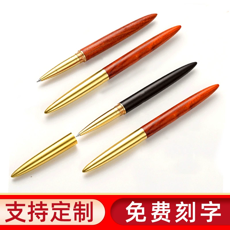 612 Эбони деревянные подпись ручка кислая ветвь древесины подпись ручка сандаловое дерево двойной наконечник гелевая ручка подпись ручка