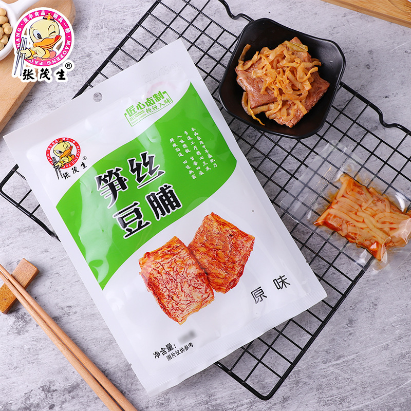 Sunsi Shredded Bean products Mao Sheng Zhang leisure time snacks Dried bean curd 250g wholesale Dried tofu