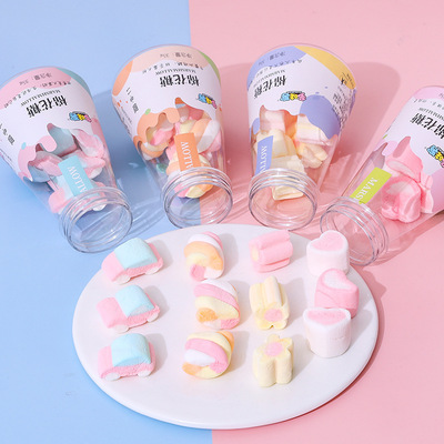 甜心日记瓶装棉花糖休闲学生零食厂家圣诞节日糖果 批发软糖|ms