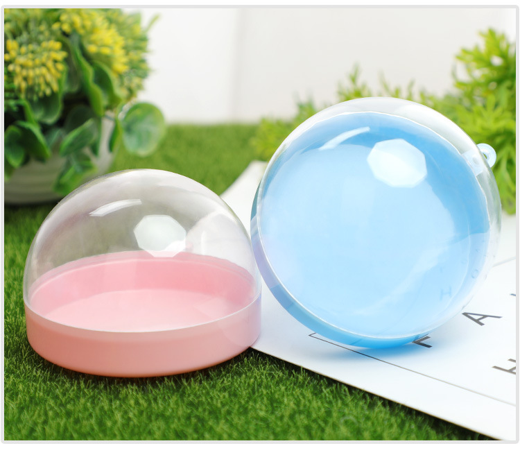 创意半圆塑料透明喜糖礼盒糖果盒婚礼伴手礼宝宝生日礼盒个性diy详情图14