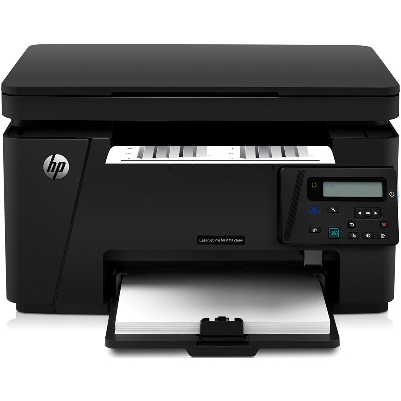HP惠普 M126nw 1136激光打印机复印扫描一体机小型家用办公