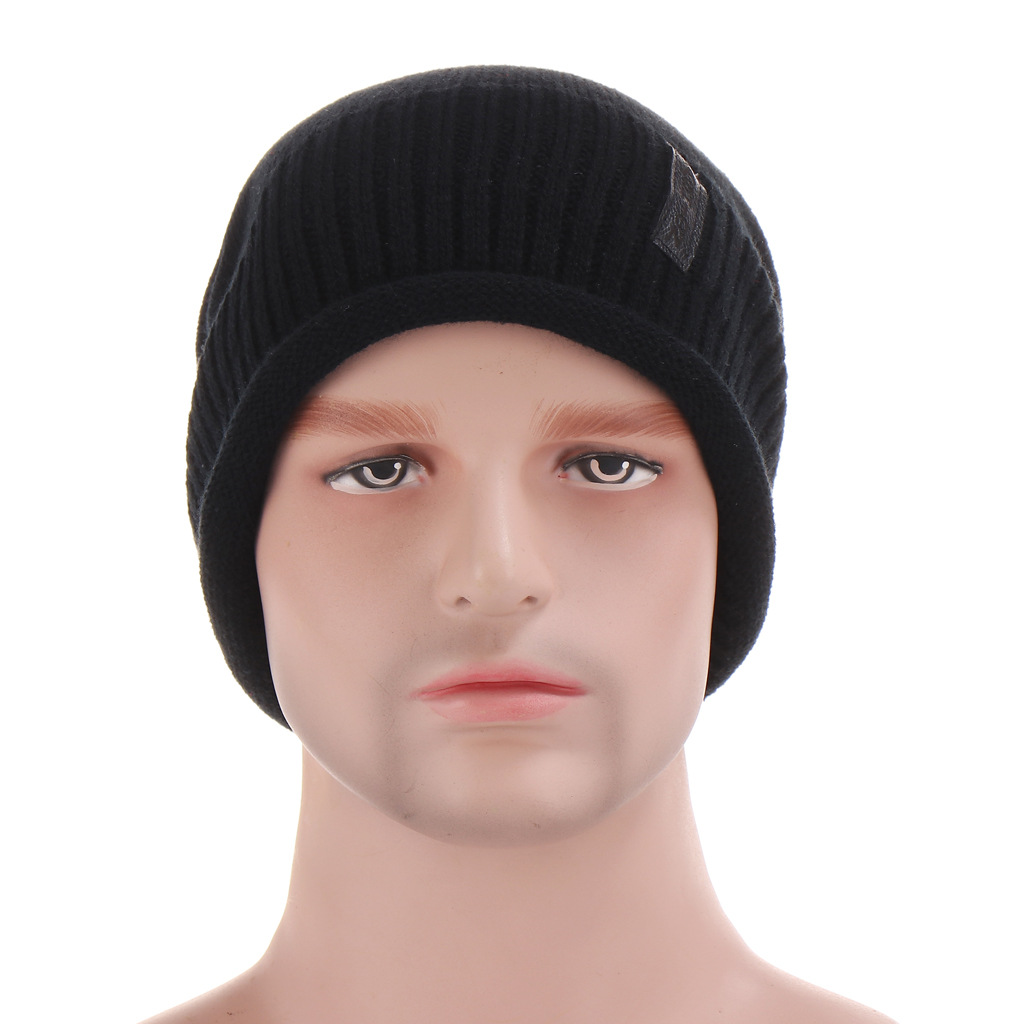 Knitted Men's Woolen Hat display picture 4