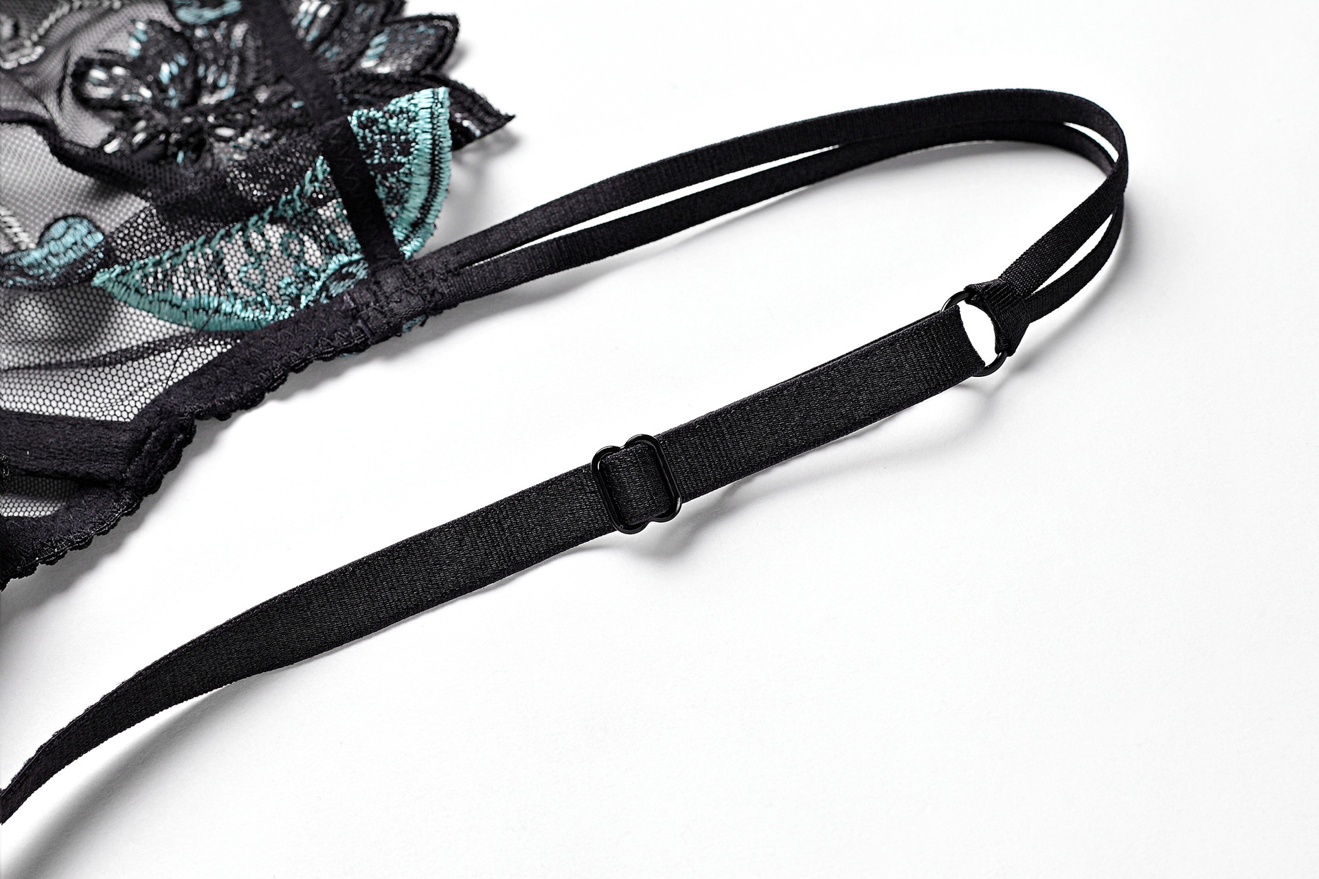 Sous-vêtements Super Sexy brodés transparents avec grande poitrine et petit ensemble de soutien-gorge pour femmes UP9002_voghion.com