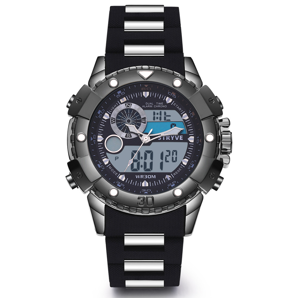 Venta caliente stryve hombres moda multi-funcional doble movimiento impermeable deportes estudiante deportes transfronterizo e-commerce Mesa 8001