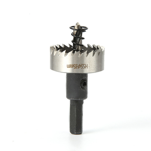 Industrial grade HSS6542 high speed stainless steel iron hole opener iron sheet metal round pipe serrated steel pipe reamer