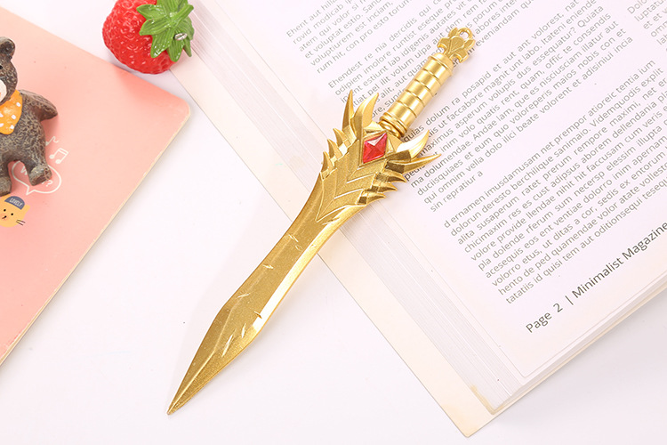 Retro Creative Weapon Shape Gel Pen Cute Stationery Wholesale display picture 3